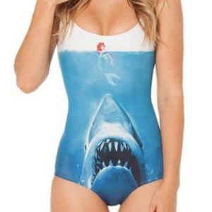 Jaws vs. Little Mermaid Swimsuit / Leotard